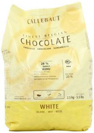 Picture of Callebaut - White Chocolate - 5.5 lbs