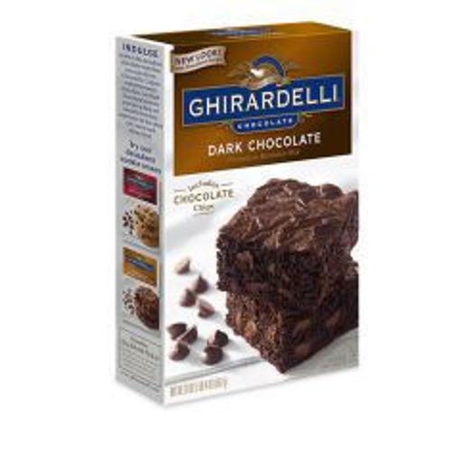 Picture of Ghirardelli - Dark Chocolate Brownie Mix - 7.5 lbs 4/case