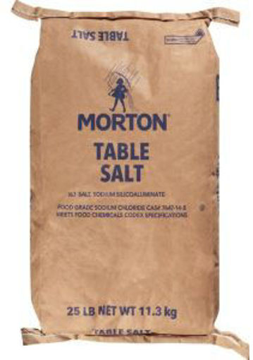 Picture of Morton - Table Salt - 25 lbs